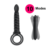 Double Penetration Strapon Vibrator / Vibrating Dildo For Couples / Sex Toys For Men And Women - EVE's SECRETS