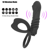 Double Penetration Vibrator Dildo / Adult Sex Toy for Couples - EVE's SECRETS