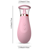 Dual-purpose Licking and Suction Vibrator / Clitoral Tongue Vibrator / Adult Sex Toys for Women - EVE's SECRETS
