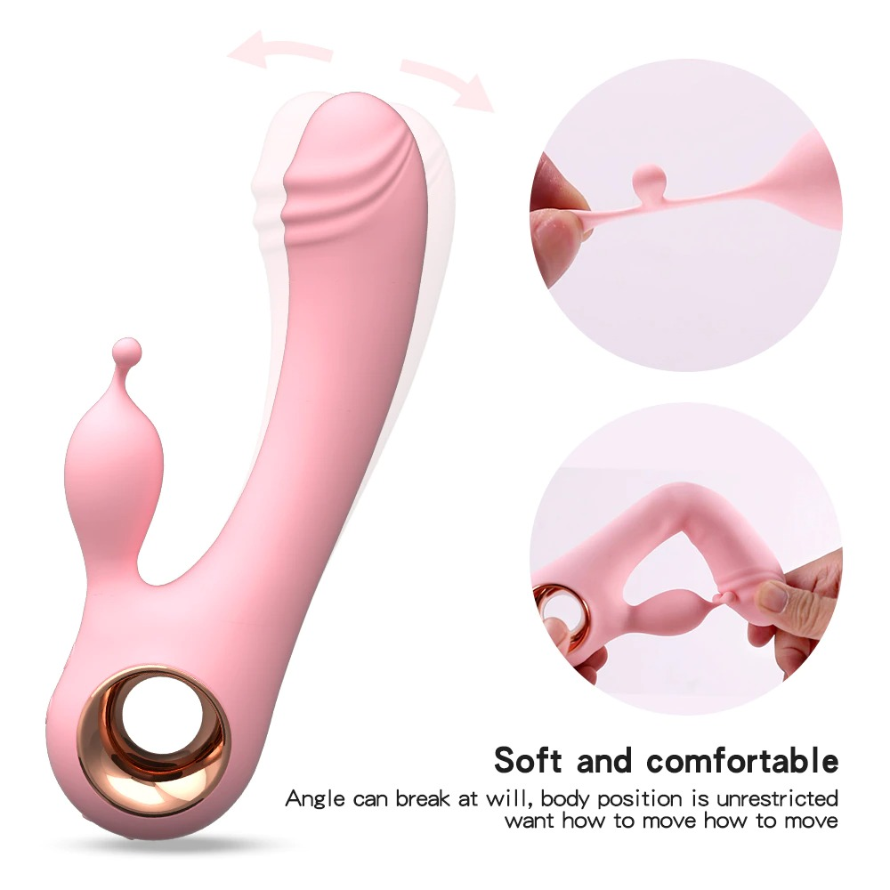 Dual Rabbits Dildo Vibrator for Women / Vaginal Anal Massager Clitoris Stimulator / Adult Sex Toys - EVE's SECRETS
