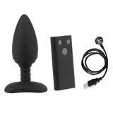 Vibromasseur de prise anale de choc électrique/dilatateur à télécommande de plug anal d'anus 