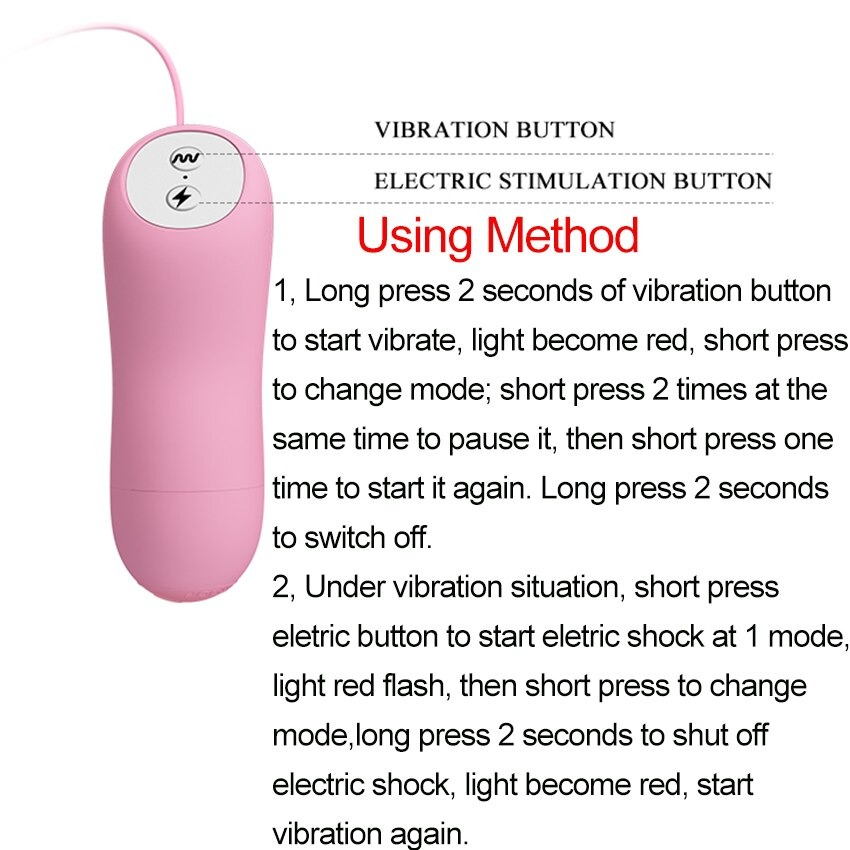 Electric Shock Nipple Pussy Clamps / Women's Vibrator Breast / Adult Clitoris Stimulation - EVE's SECRETS