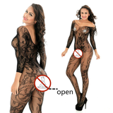 Elegant Sexy Bodysuit With Long Sleeves For Women / Seductive Mesh Costume - EVE's SECRETS