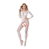Elegant Sexy Bodysuit With Long Sleeves For Women / Seductive Mesh Costume - EVE's SECRETS
