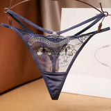 Embroidered Lace Panties for Women / Ladies Sexy Transparent Underwear - EVE's SECRETS