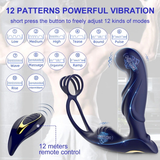 Erotic Anal Plug Vibrator With Remote Control / Male Prostate Massager / Sex Toys For Men - EVE's SECRETS