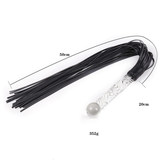 Erotic BDSM Whip for Couples Sex Games / Adult Synthetic Leather Flirt Sex Toy - EVE's SECRETS