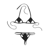 Erotic Female Mini Bikini Set / Sexy Minimal G-String Briefs / Ladies Underwear - EVE's SECRETS