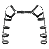 Erotic Leather Chest Harness for Muscle Men / Cool Adjustable Belts Body Harness - EVE's SECRETS