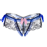 Erotic Lingerie with Open Crotch / Women's Panties with Bow / Sexy Underwear for Ladies - EVE's SECRETS