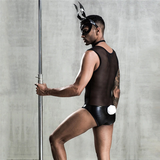 Erotic Men's Cosplay Costume / Sexy Bunny Uniform for Male / Role Play Underwear - EVE's SECRETS