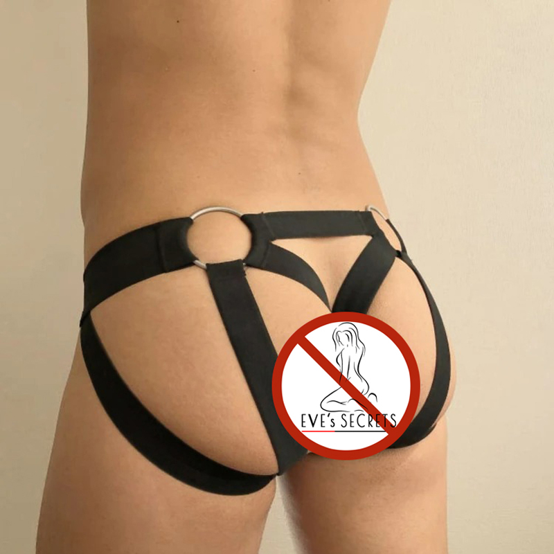 Erotic Men's Underwear / Sexy Hollow Panties for Male / Strap Harness Lingerie - EVE's SECRETS