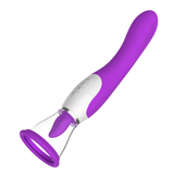 Erotisches Sexspielzeug für Frauen / beheizter Nippelsauger / erwachsener Dildo-Vibrator-Klitoris-Stimulator 
