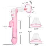 Erotic Sex Toy for Women Heating Nipple Sucker / Adult Dildo Vibrator Clitoris Stimulator - EVE's SECRETS