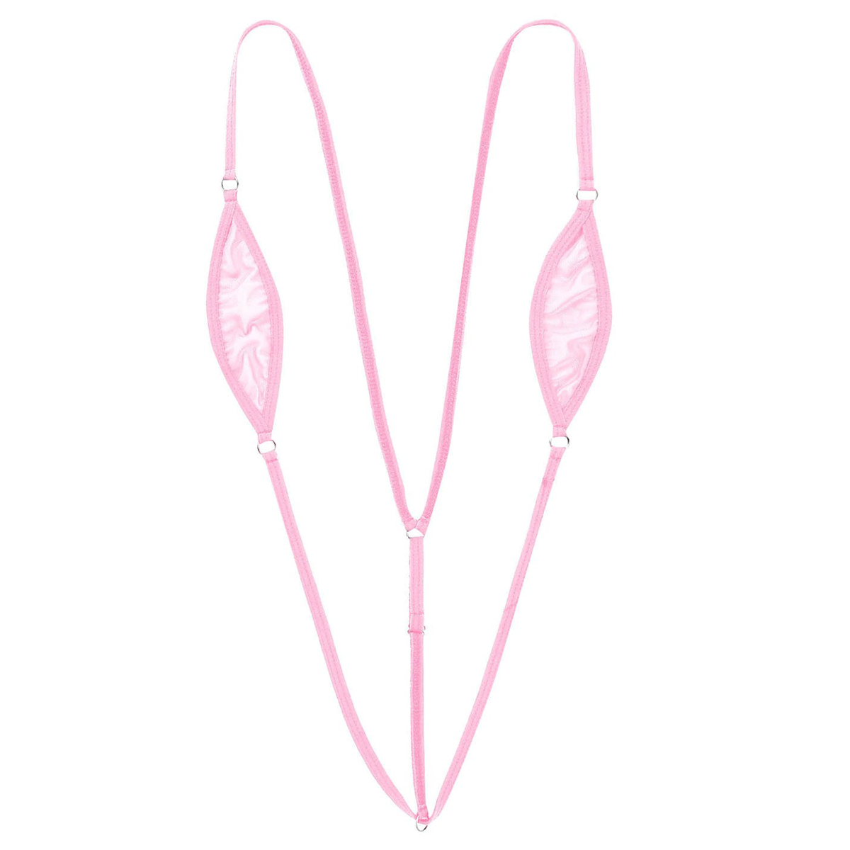 Erotic Spaghetti Straps Bodysuit for Women / Mini String Sexy Bikini Catsuit - EVE's SECRETS