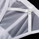 Fancy Erotic 5-Pieces Underwear / Sexy Transparent Lingerie Set / Women's Seductive Clothing - EVE's SECRETS