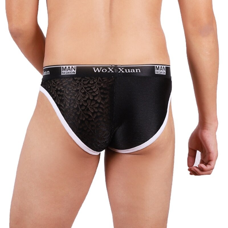 Fashion Men's Low Rise Underwear / Sexy Male U-Bulge Ultra Thin Underpants - EVE's SECRETS