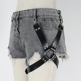 Faux Leather Belt Harness for Men and Women / Fetish Fashion Unisex Accessories - EVE's SECRETS