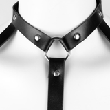 Faux Leather Lingerie Harness for Women / Hot Bra Belt Harness Cage Fetish Bondage - EVE's SECRETS