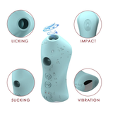 Female 4 In 1 Sucking Vibrator / Licking, Masturbation & Clitoris Stimulator / Sex Toys For Women - EVE's SECRETS