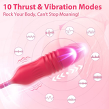 Female Clitoral Stimulator / Rose Dildo Stretching Vibrator for Women / Adults Sexy Toys - EVE's SECRETS