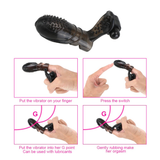 Female Clitoris Stimulator Finger Vibrator / Adult Erotic G-Spot Sex Toy - EVE's SECRETS