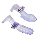 Female Finger Masturbator Clitoral Stimulator / Adult Vibrator G-Spot Massager - EVE's SECRETS