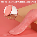 Female G-Spot Vibrator / Tongue Design Sex Toys For Masturbation / Women's Clitoral Massager - EVE's SECRETS