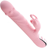 Weiblicher Kaninchenvibrator / Vagina-Masturbator für Erwachsene / Teleskop-G-Punkt-Klitoris-Stimulator für Erwachsene 