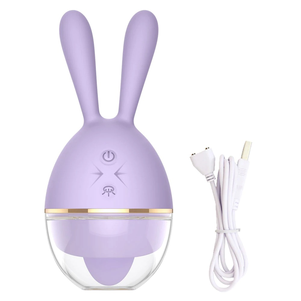 Female Sex Vibrator Toy for Licking / Vibrating Rabbit Tongue Stimulator - EVE's SECRETS