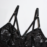 Female Sexy 3 Pieces Lingerie Underwear / Women's Sensual Push Up Lingerie Apparel - EVE's SECRETS