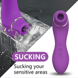 Female Sucking Vibrator / Female Masturbator Nipple Licking / Clitoris Stimulator with Tongue - EVE's SECRETS
