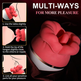 Female Tongue Vibrator / Women's Clitoral Suction Masturbator / Realistic Adult Sex Toys - EVE's SECRETS