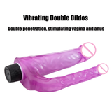 Female Vibrating Double Dildo / Double Penetration Masturbator / Women's Anala Sex Toys - EVE's SECRETS