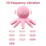 Female Vibrator Rotating for Nipple & Clit Stimulation / Octopus-shaped Sex Toy For Women - EVE's SECRETS