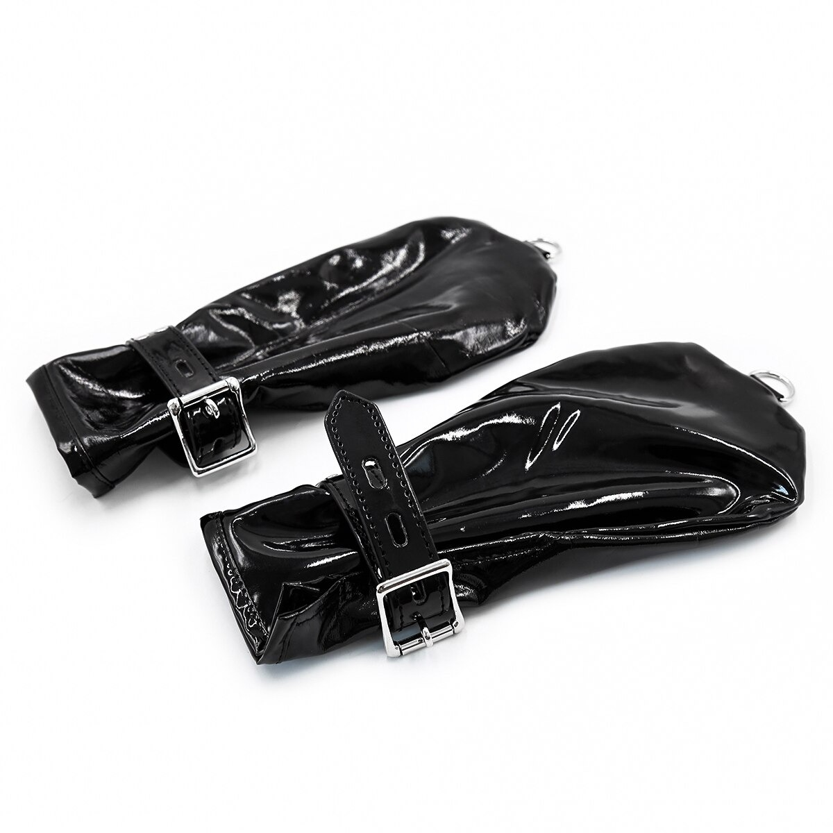 Flirting Gloves for Couples / Adult Roleplay Game / BDSM Patent Leather Sex Toys - EVE's SECRETS