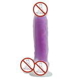 Fluorescent Realistic Dildo / Glowing Dick for Women / Huge Silicone Flexible Penis - EVE's SECRETS