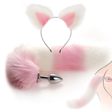 Fox Tail Stainless Smooth Steel Butt Plug / Women Sex Toy Anal Plug for Adult - EVE's SECRETS