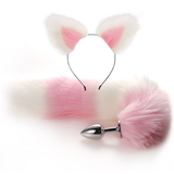 Fox Tail Stainless Smooth Steel Butt Plug / Women Sex Toy Anal Plug for Adult - EVE's SECRETS