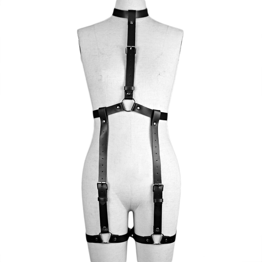 From Neck, Waist To Leg Body Harness Accessory / Sexy BDSM Bondage Women Belts - EVE's SECRETS
