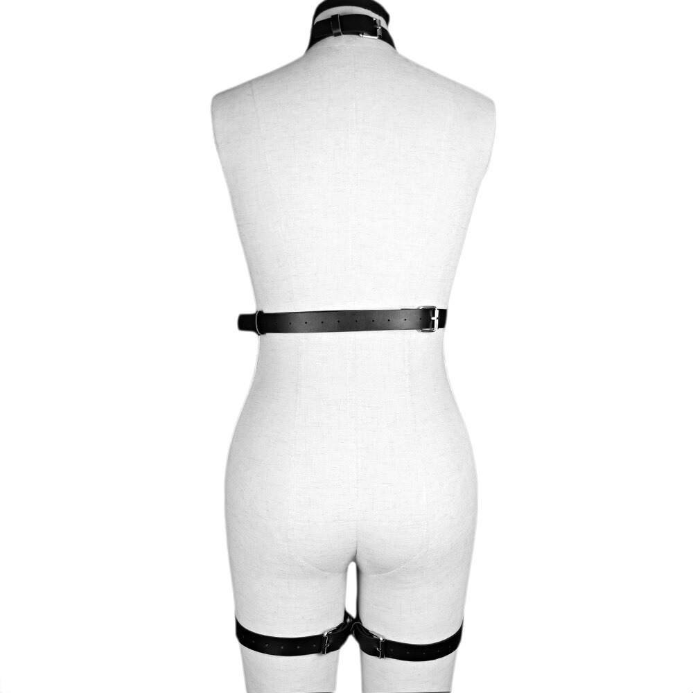 From Neck, Waist To Leg Body Harness Accessory / Sexy BDSM Bondage Women Belts - EVE's SECRETS