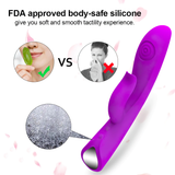 G-Spot Rabbit Vibrator For Women / Clitoris Stimulator Vibrating Dildo / Female Sex Toys - EVE's SECRETS