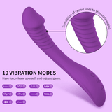 G-Spot Women's Vibrator with Realistic Head / Female Clitoral Massager / Silicone Sex Toys - EVE's SECRETS