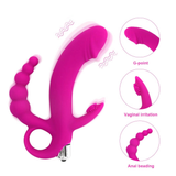 G-Spot Women's Vibrators With Clitoral Stimulation Funktion / Double Penetration Masturbator - EVE's SECRETS