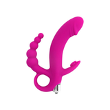 G-Punkt-Vibratoren für Damen mit Stimulationsfunktion der Klitoris / Masturbator mit doppelter Penetration 