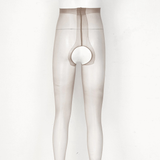Glossy Thin Crotchless Stockings / See-Through Pantyhose / Erotic Stretchy Slim Tights - EVE's SECRETS
