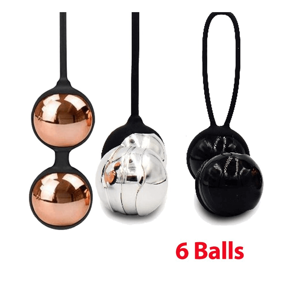 Great Kegel Ball Set for Beginners / Advanced Vaginal Tightening Exercises / Geisha Ben Wa Balls - EVE's SECRETS