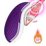 Heating Licking Nipper Sucker Oral Vibrators / 7 Mode Vibrating Tongue Stimulator - EVE's SECRETS