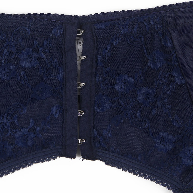 High Waisted Garter Belt with Panties / Women's Sexy Lace Lingerie in Different Colors - EVE's SECRETS