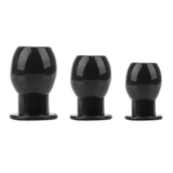 Hollow Anal Plugs in Three Sizes and Three Colors / Unisex Anal Dilators - EVE's SECRETS